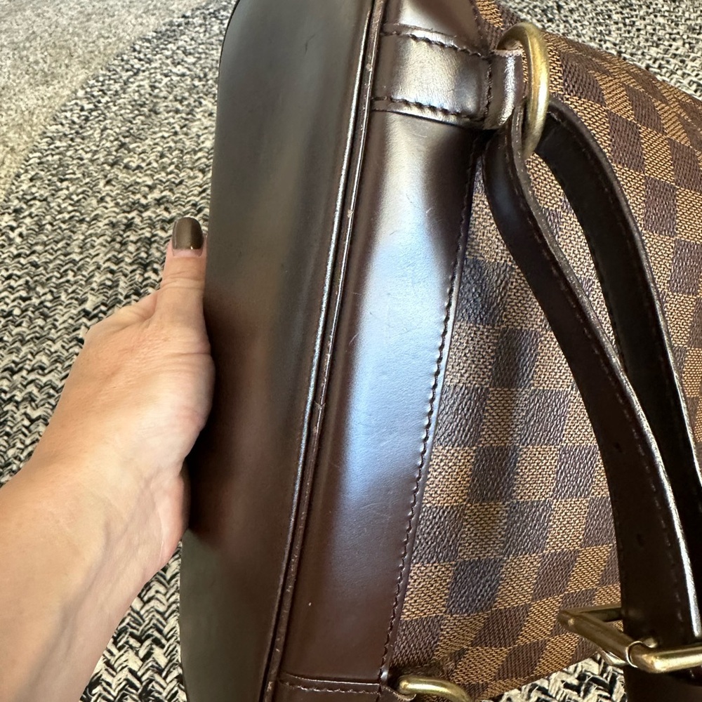 Louis Vuitton Brown Checkered Backpack - Picture 6 of 16